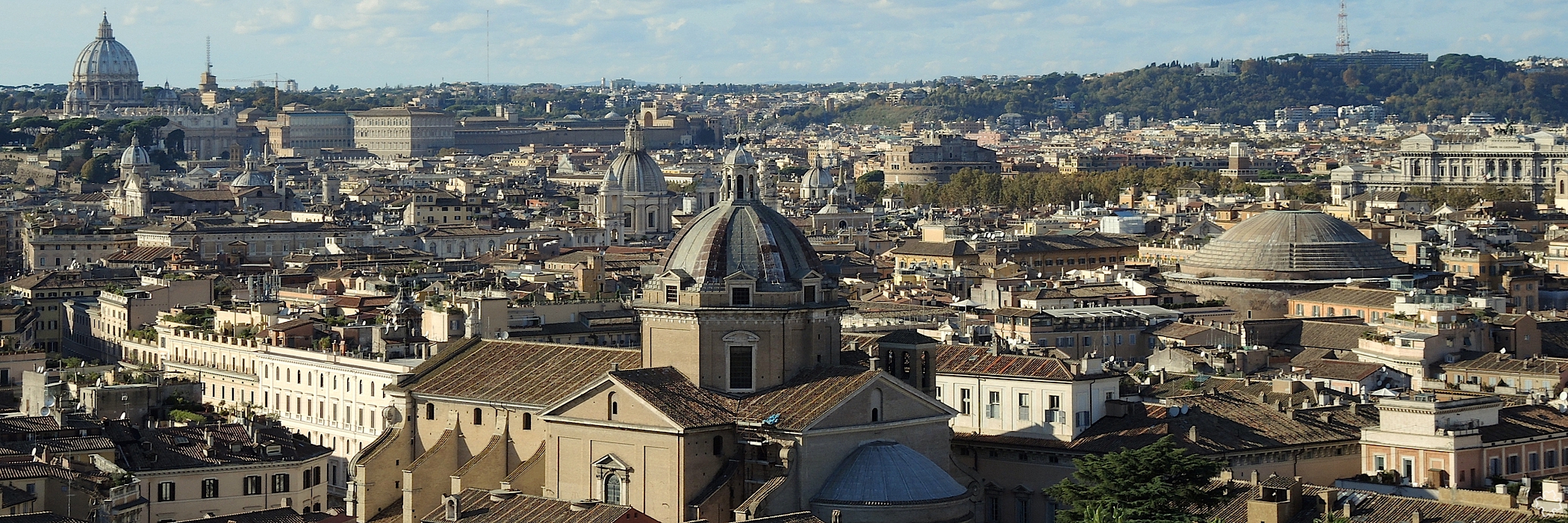 Rzym_panorama z dachu Pomnika Wiktora Emanuela II 00a