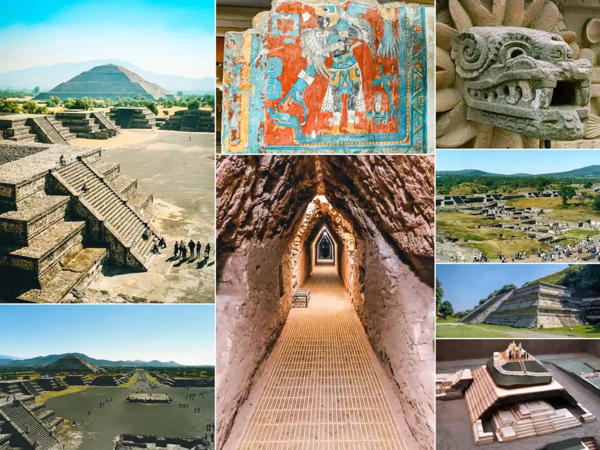 Teotihuacan, Cacaxtla i Wielka Piramida