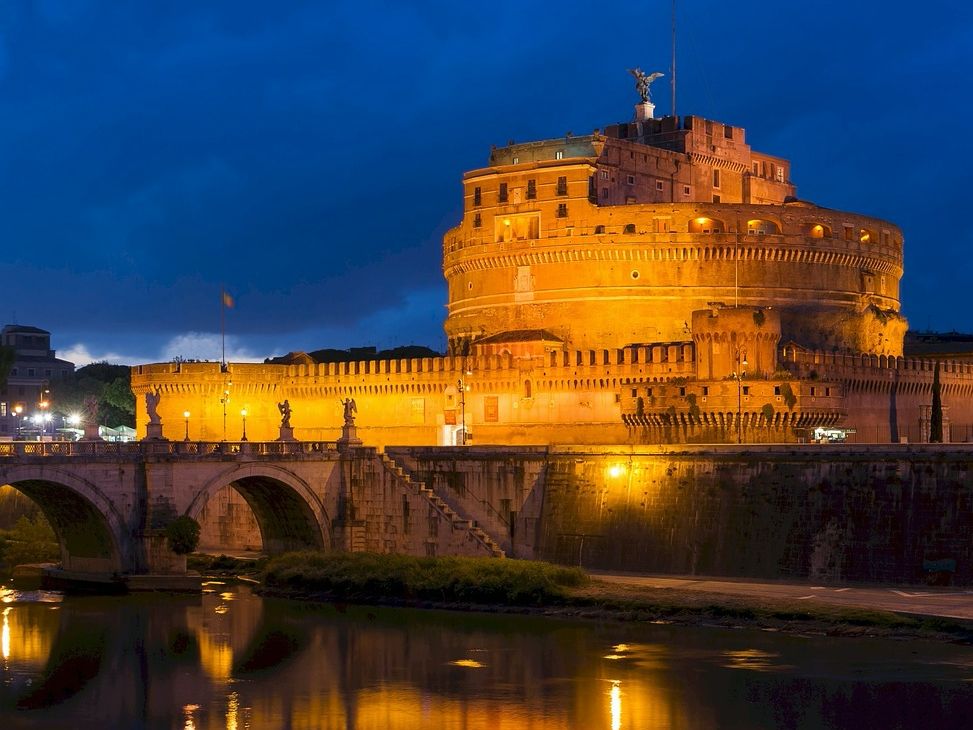 Zamek Świętego Anioła i ostatni spacer po Rzymie