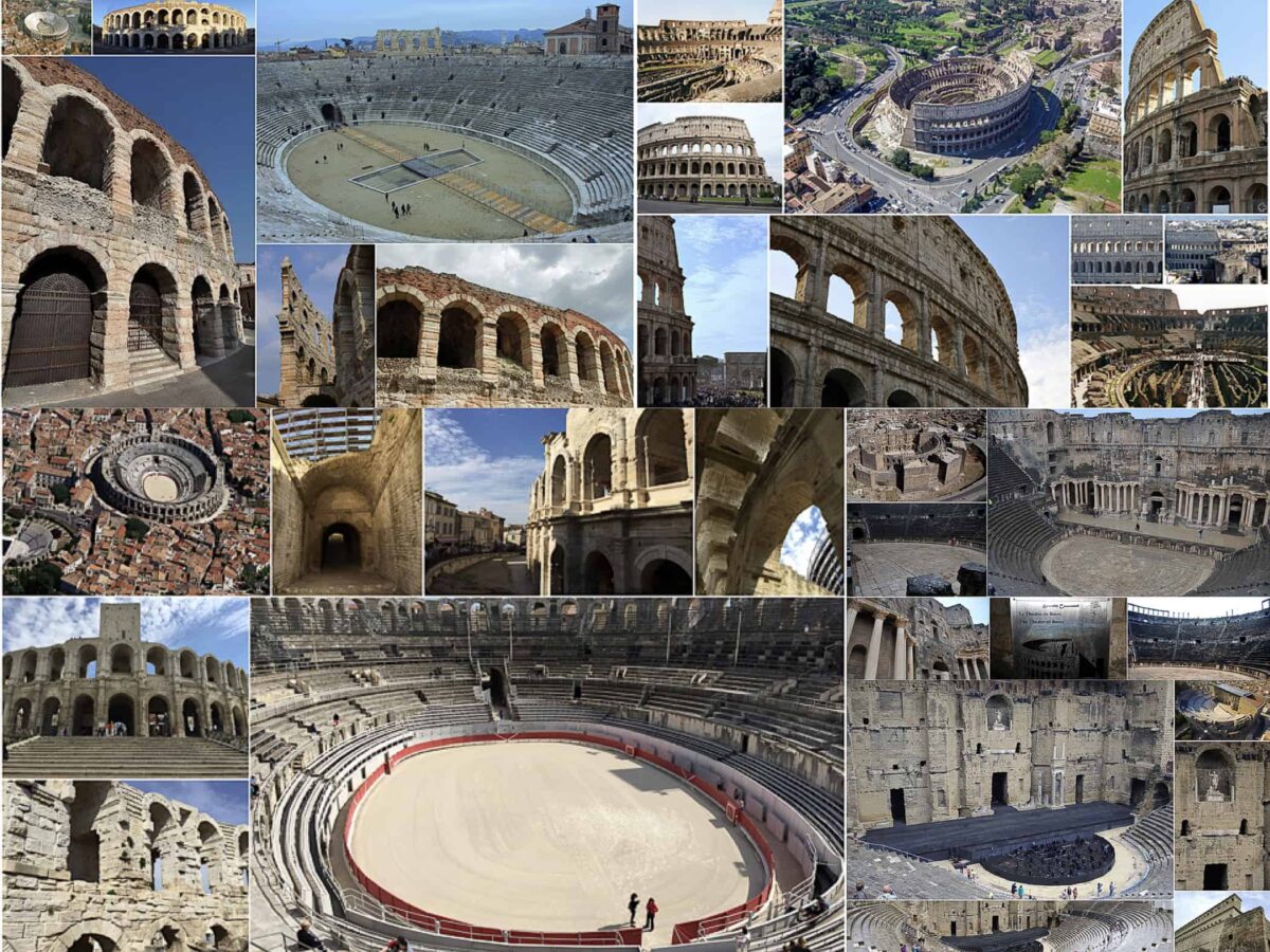 Starożytne amfiteatry i teatry rzymskie