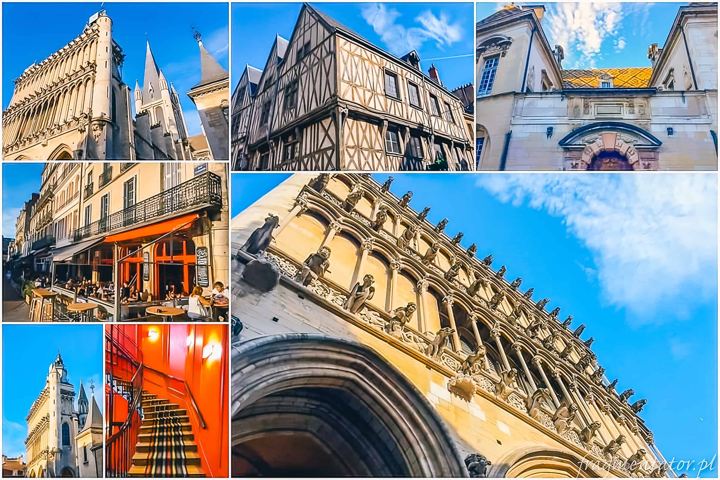 Dijon Francja malownicze francuskie miasteczka zwiedzanie atrakcje Francji