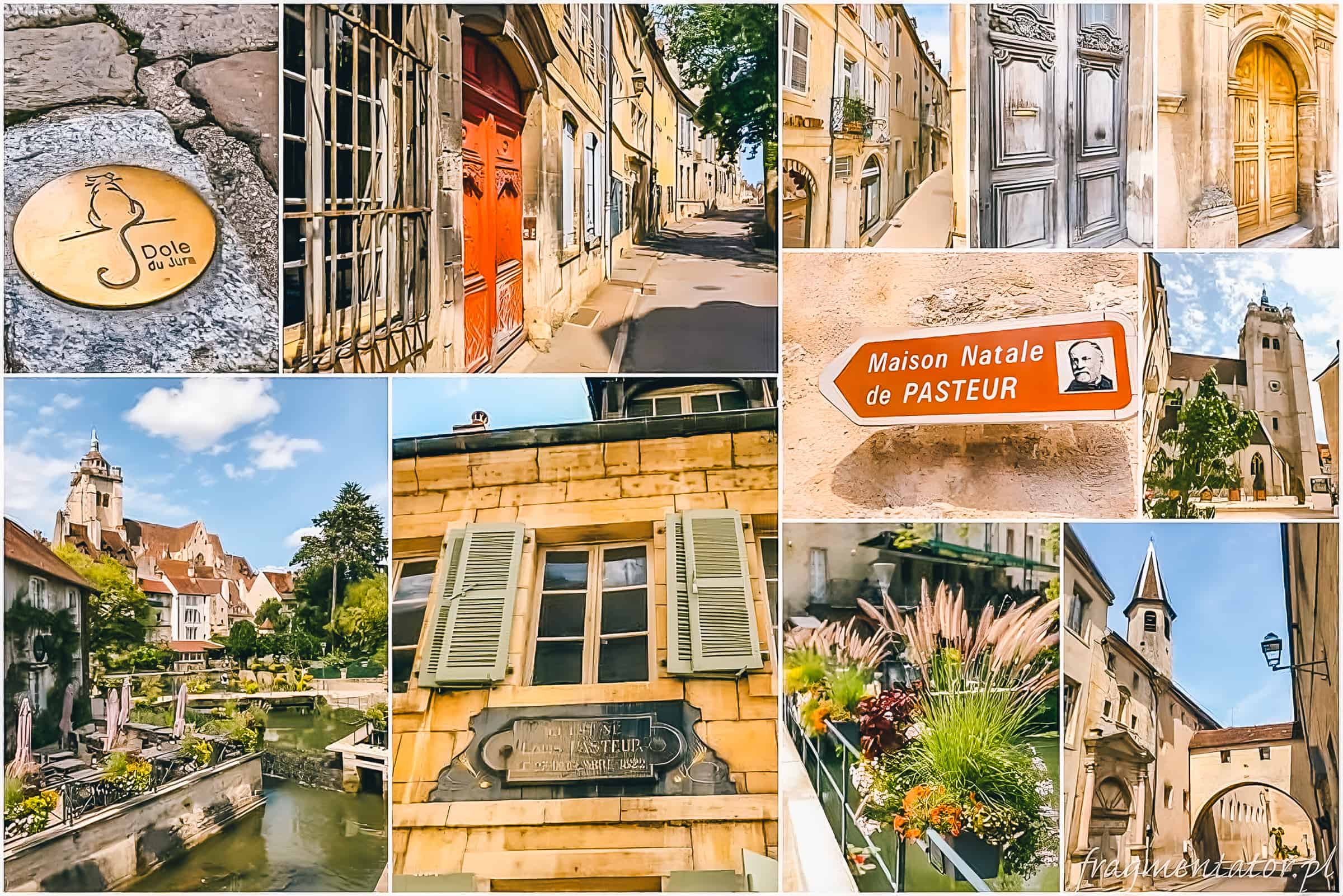 Dole Francja malownicze francuskie miasteczka zwiedzanie atrakcje Francji