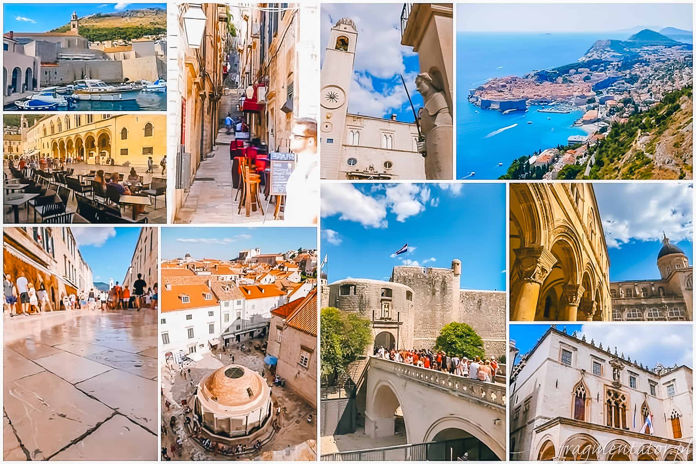 Dubrownik Chorwacja zwiedzanie atrakcje Chorwacji malownicze chorwackie miasteczka