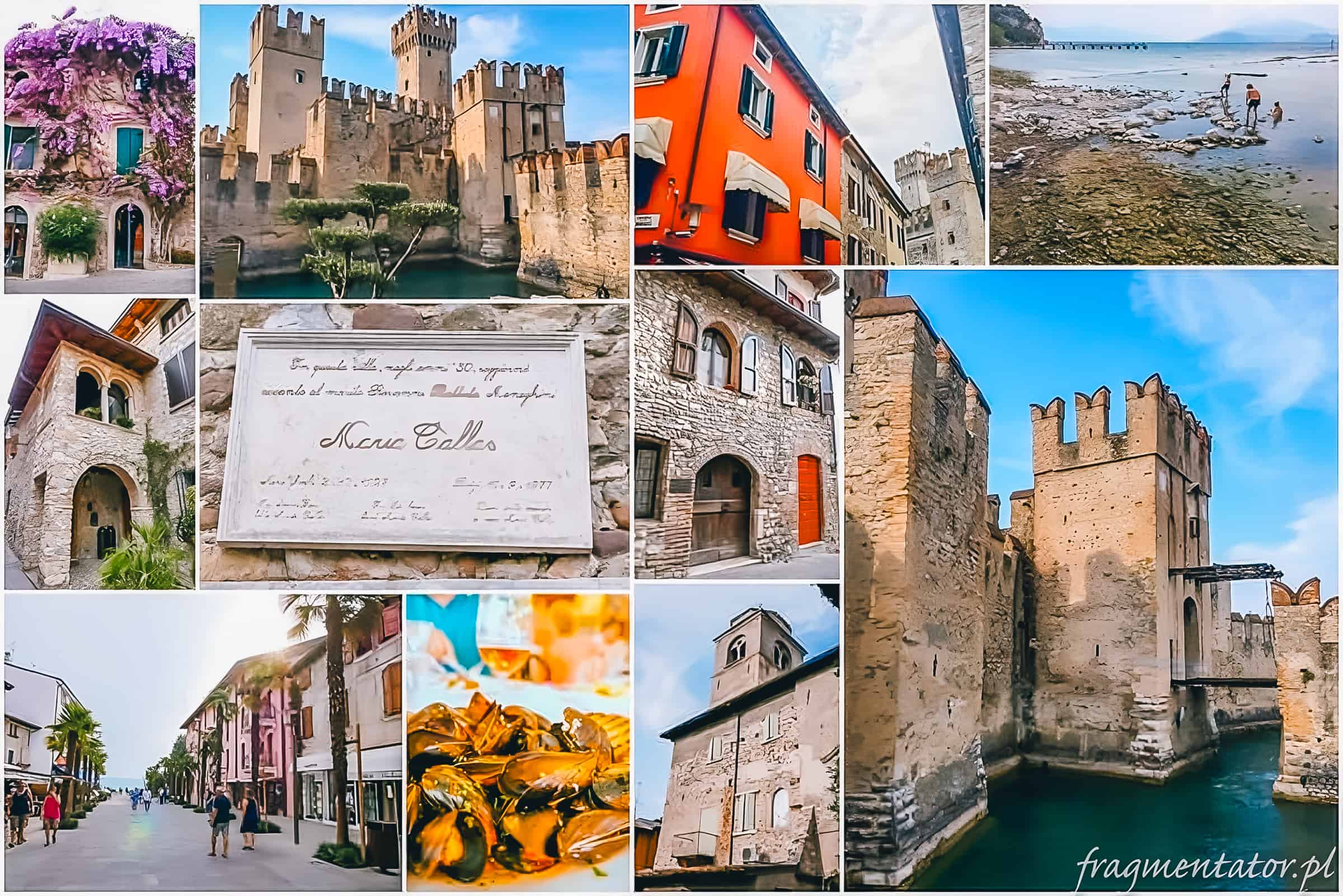 Sirmione Włochy malownicze włoskie miasteczka atrakcje zwiedzanie Włoch