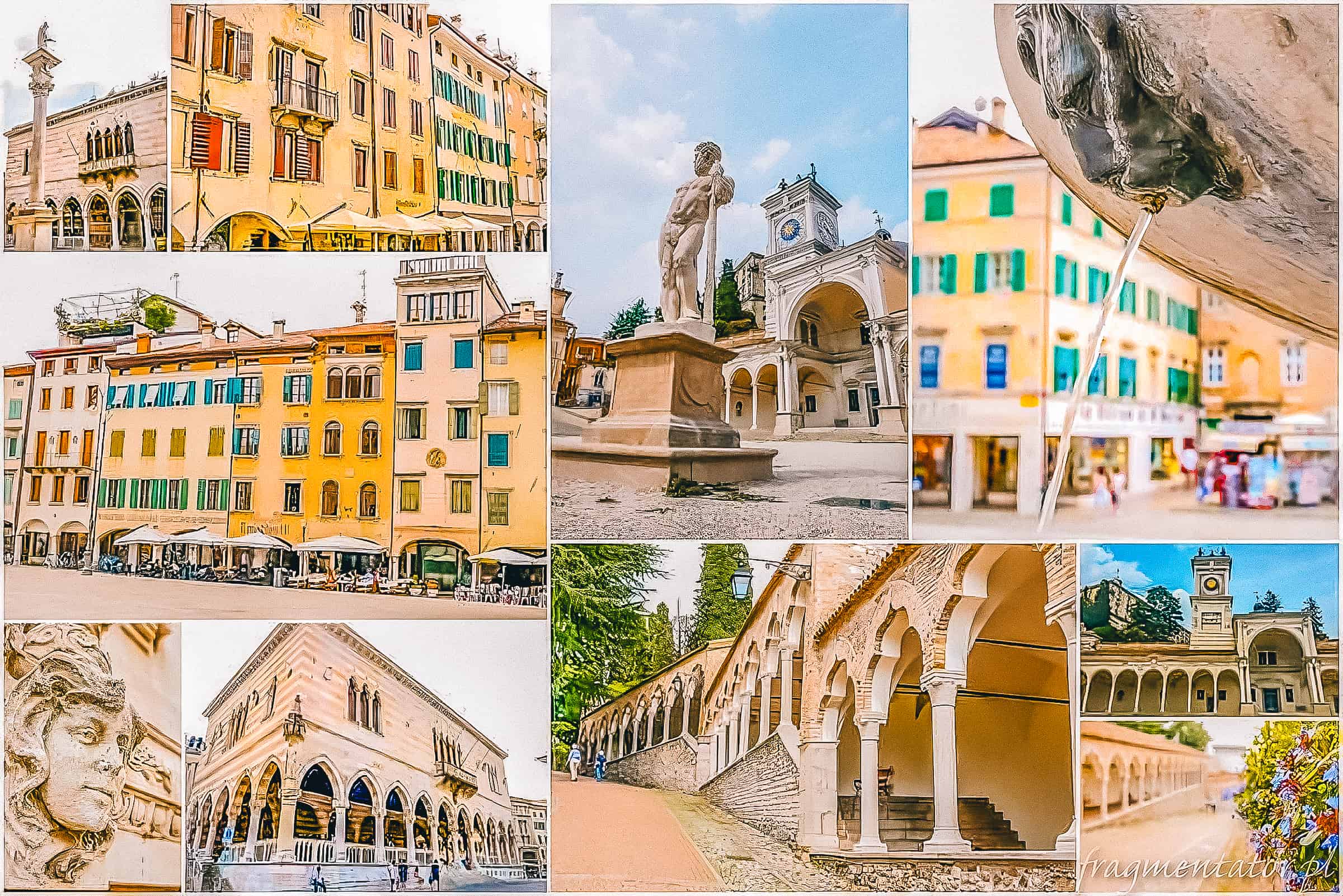 Udine Włochy malownicze włoskie miasteczka zwiedzanie atrakcje Włoch
