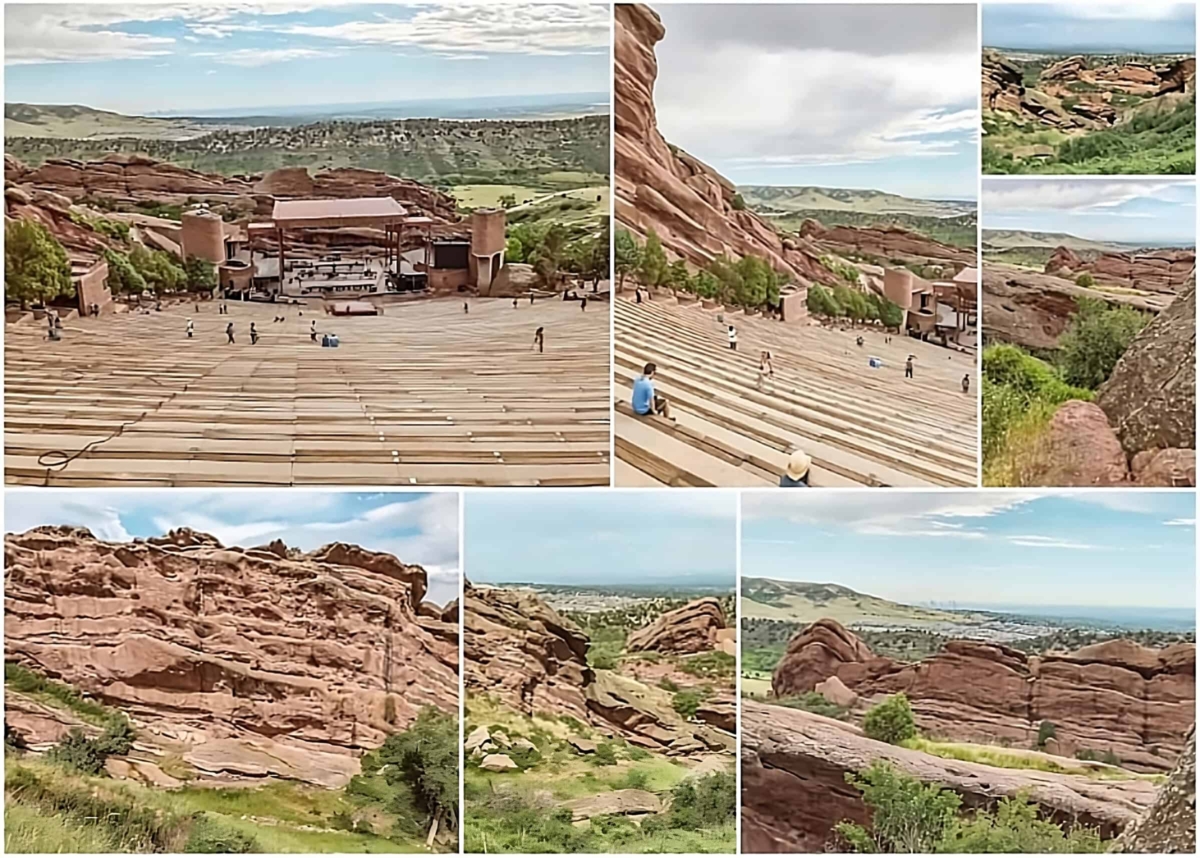 USA, stan Kolorado, co zobaczyć w okolicy Denver - Amfiteatr w Red Rocks Park